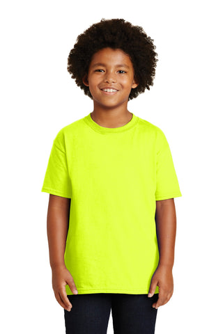 Gildan Youth Ultra Cotton100% US Cotton T-Shirt (Safety Green)