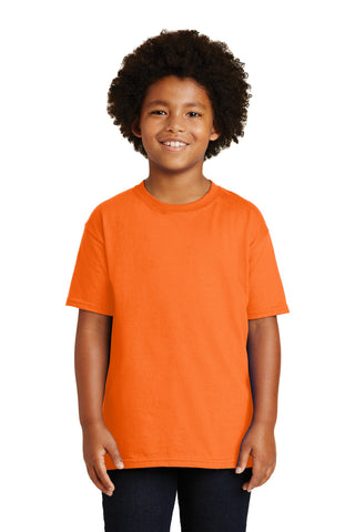 Gildan Youth Ultra Cotton100% US Cotton T-Shirt (S. Orange)