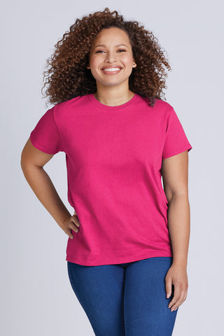 Gildan Ladies Ultra Cotton 100% US Cotton T-Shirt (Heliconia)