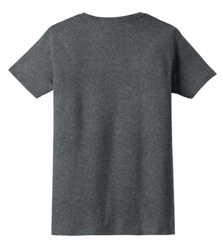Gildan Ladies Ultra Cotton 100% US Cotton T-Shirt (Dark Heather)