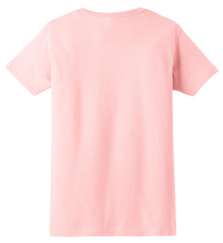 Gildan Ladies Ultra Cotton 100% US Cotton T-Shirt (Light Pink)