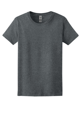 Gildan Ladies Ultra Cotton 100% US Cotton T-Shirt (Dark Heather)