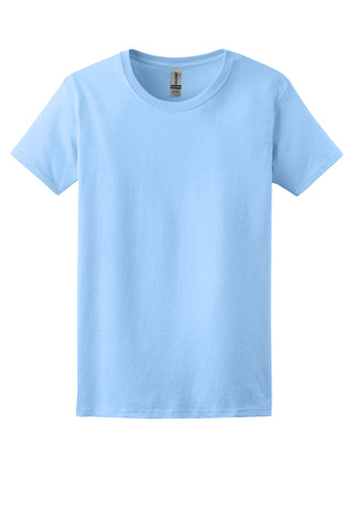 Gildan Ladies Ultra Cotton 100% US Cotton T-Shirt (Light Blue)