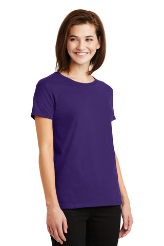 Gildan Ladies Ultra Cotton 100% US Cotton T-Shirt (Purple)