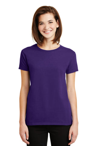 Gildan Ladies Ultra Cotton 100% US Cotton T-Shirt (Purple)