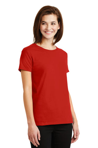 Gildan Ladies Ultra Cotton 100% US Cotton T-Shirt (Red)