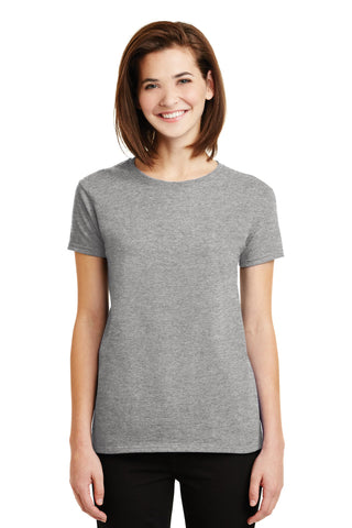 Gildan Ladies Ultra Cotton 100% US Cotton T-Shirt (Sport Grey)