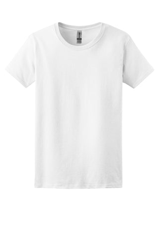 Gildan Ladies Ultra Cotton 100% US Cotton T-Shirt (White)