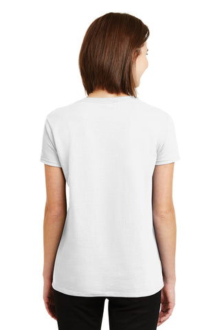 Gildan Ladies Ultra Cotton 100% US Cotton T-Shirt (White)