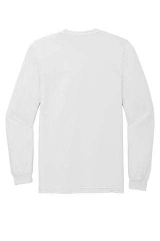 American Apparel Fine Jersey Unisex Long Sleeve T-Shirt (White)