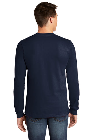 American Apparel Fine Jersey Unisex Long Sleeve T-Shirt (Navy)