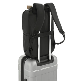 Tranzip Recycled 17" Computer Backpack (Black)