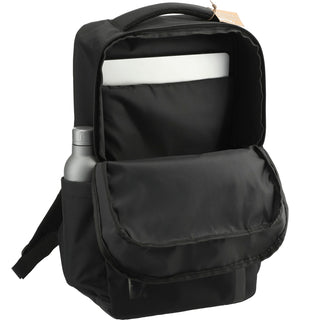 Tranzip Recycled 17" Computer Backpack (Black)