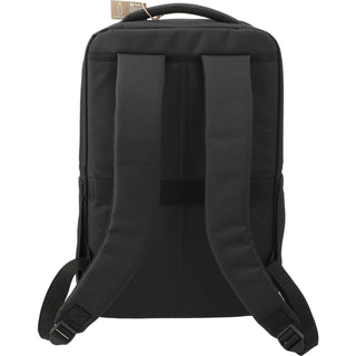 Tranzip Recycled 17" Computer Backpack (Black)