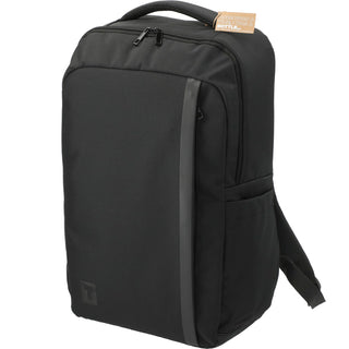 Tranzip Recycled 17" Computer Backpack (Black)