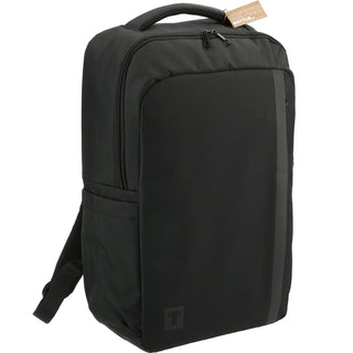 Tranzip Recycled 17" Computer Backpack (Black)