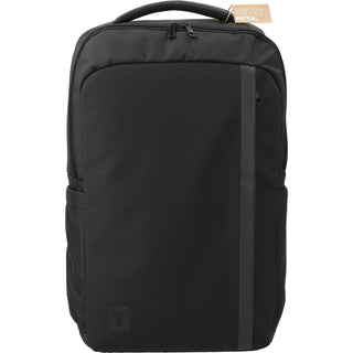 Tranzip Recycled 17" Computer Backpack (Black)