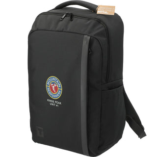 Tranzip Recycled 17" Computer Backpack (Black)