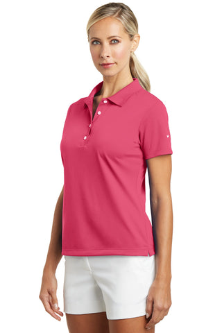 Nike Ladies Tech Basic Dri-FIT Polo (Flamingo)