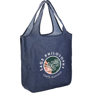 Printwear Ash Recycled Large Shopper Tote (Navy)