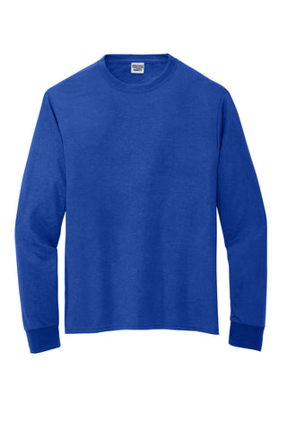 Jerzees Dri-Power 100% Polyester Long Sleeve T-Shirt (Royal)