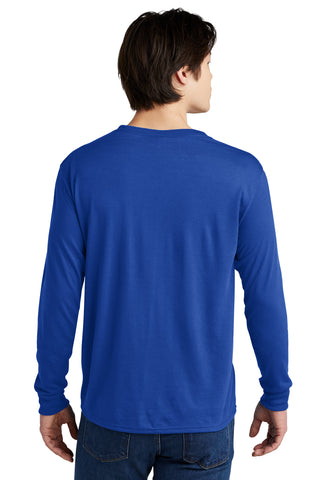 Jerzees Dri-Power 100% Polyester Long Sleeve T-Shirt (Royal)