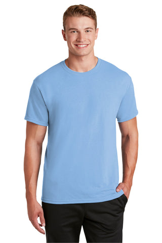 Jerzees Dri-Power 100% Polyester T-Shirt (Light Blue)