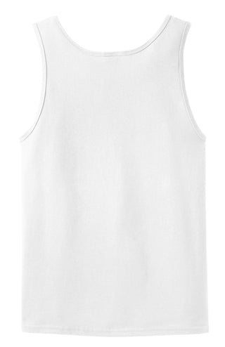 Gildan Ultra Cotton 100% US Cotton Tank Top (White)