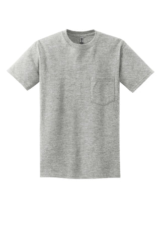 Gildan Ultra Cotton 100% US Cotton T-Shirt with Pocket (Sport Grey)