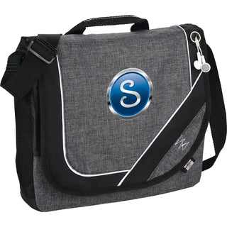 Printwear Bolt Urban Messenger Bag (Graphite)