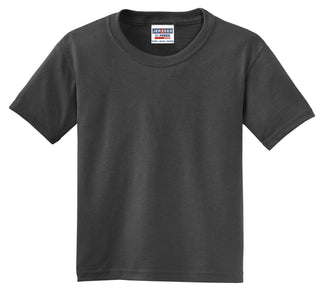 Jerzees Youth Dri-Power 50/50 Cotton/Poly T-Shirt (Charcoal Grey)
