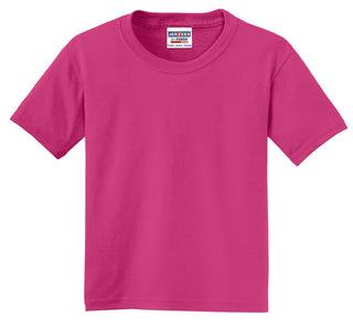 Jerzees Youth Dri-Power 50/50 Cotton/Poly T-Shirt (Cyber Pink)