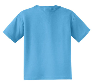 Jerzees Youth Dri-Power 50/50 Cotton/Poly T-Shirt (Aquatic Blue)