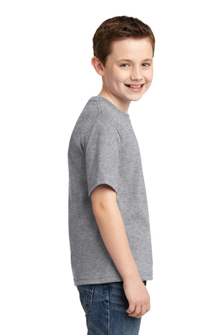 Jerzees Youth Dri-Power 50/50 Cotton/Poly T-Shirt (Athletic Heather)