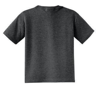Jerzees Youth Dri-Power 50/50 Cotton/Poly T-Shirt (Black Heather)