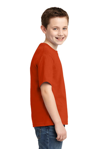 Jerzees Youth Dri-Power 50/50 Cotton/Poly T-Shirt (Burnt Orange)