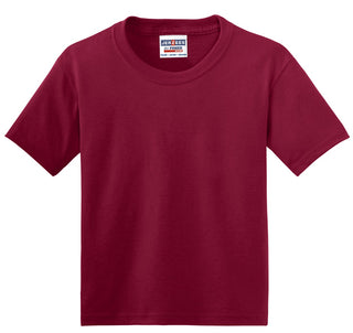 Jerzees Youth Dri-Power 50/50 Cotton/Poly T-Shirt (Cardinal)