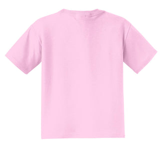 Jerzees Youth Dri-Power 50/50 Cotton/Poly T-Shirt (Classic Pink)