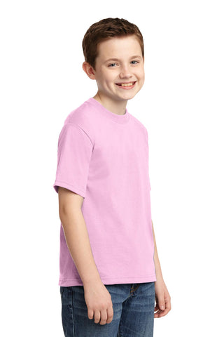 Jerzees Youth Dri-Power 50/50 Cotton/Poly T-Shirt (Classic Pink)