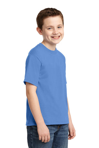 Jerzees Youth Dri-Power 50/50 Cotton/Poly T-Shirt (Columbia Blue)