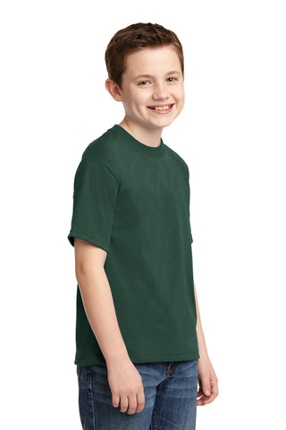 Jerzees Youth Dri-Power 50/50 Cotton/Poly T-Shirt (Forest Green)