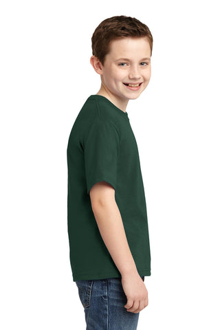 Jerzees Youth Dri-Power 50/50 Cotton/Poly T-Shirt (Forest Green)