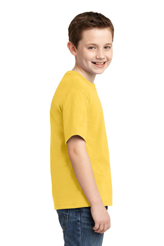 Jerzees Youth Dri-Power 50/50 Cotton/Poly T-Shirt (Island Yellow)