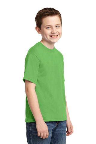 Jerzees Youth Dri-Power 50/50 Cotton/Poly T-Shirt (Kiwi)