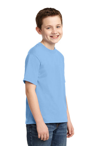 Jerzees Youth Dri-Power 50/50 Cotton/Poly T-Shirt (Light Blue)