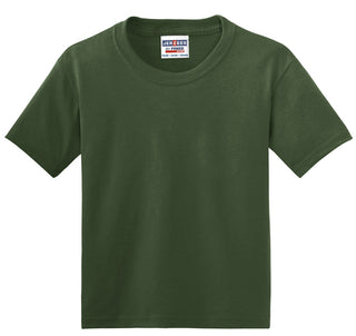 Jerzees Youth Dri-Power 50/50 Cotton/Poly T-Shirt (Military Green)