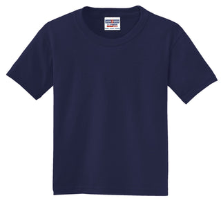 Jerzees Youth Dri-Power 50/50 Cotton/Poly T-Shirt (Navy)