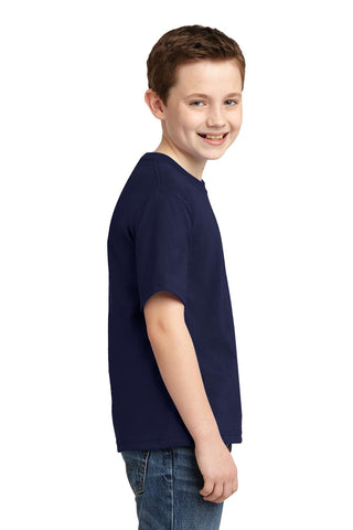 Jerzees Youth Dri-Power 50/50 Cotton/Poly T-Shirt (Navy)