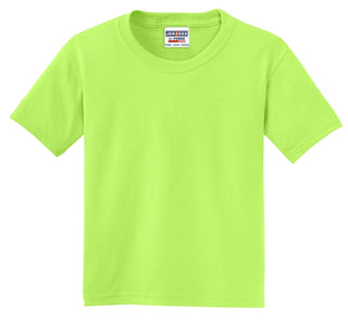 Jerzees Youth Dri-Power 50/50 Cotton/Poly T-Shirt (Neon Green)