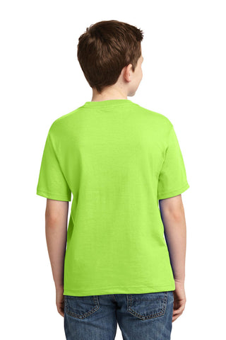 Jerzees Youth Dri-Power 50/50 Cotton/Poly T-Shirt (Neon Green)